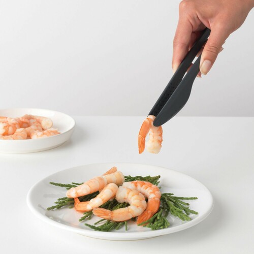 Щипцы кухонные из нейлона Tasty+, 29.5 см, серый (Granite Grey), серия Кухонные аксессуары и весы, Brabantia