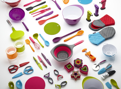 Набор из 4-х мерных ложек Colourworks, пластик, мультиколор, серия Кухонные аксессуары, Kitchen Craft
